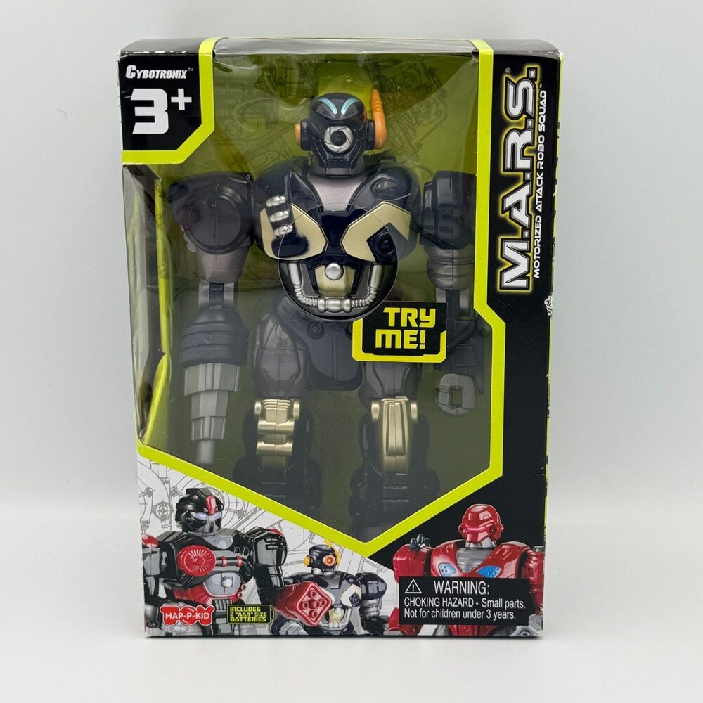 M.A.R.S. Mars Motorized Attack Robo Squad 7” POLAR CAPT Robot Electronic Figure